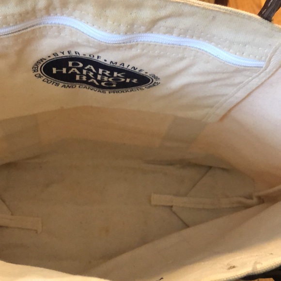 Vintage Byer of Maine Dark Harbor Bag - CS First Boston Global Insurance Bag - Picture 3 of 11